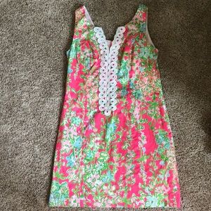 Lily Pulitzer pink floral dress